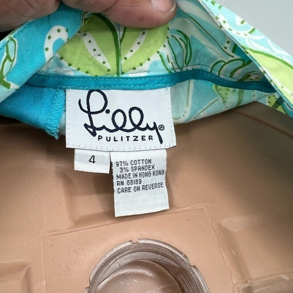 Lilly Pulitzer Pants Size 4 - Atlantis Fish Print - Picture 6 of 6